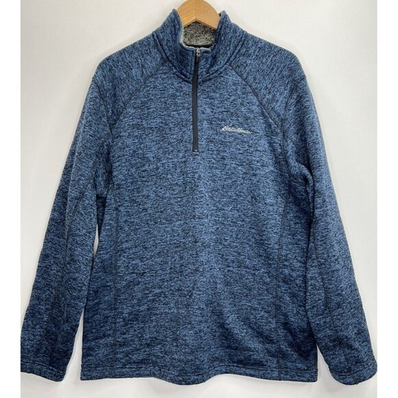 Eddie Bauer Men's Radiator 1/4 Zip Pullover Fleece Sweater Jacket Size XL - Picture 9 of 9